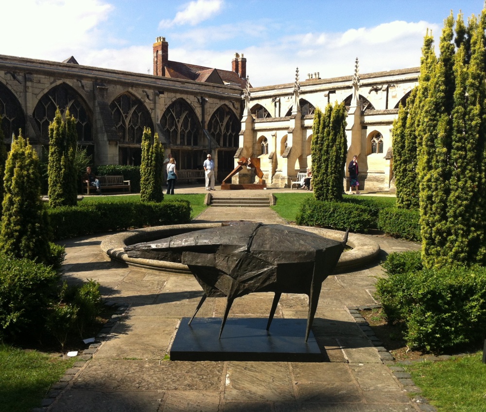 Crucible 2 Sculpture Exhibition at Gloucester cathedral (4/6)